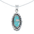 Southwest Turquoise Opal Inlay Sterling Silver Snake Chain Necklace Set JX129149